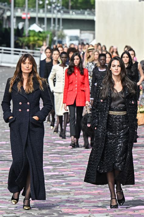 Qui a été vu au défilé Chanel automne